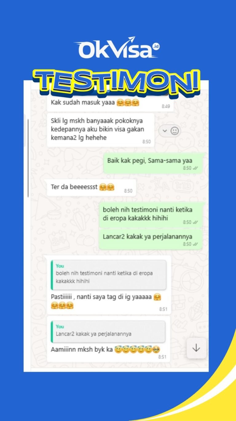 Testimoni OKVisa